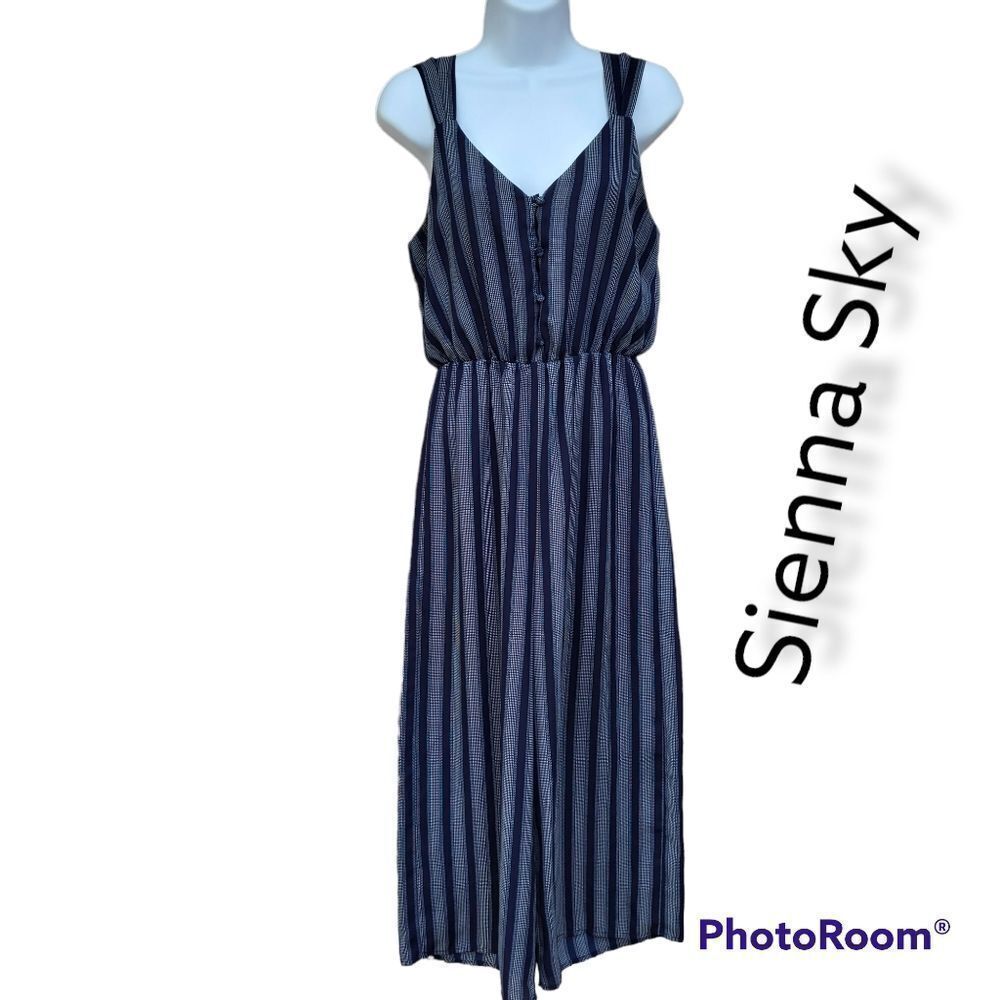 *Sienna Sky - Jumper, Navy/White, Size Small, EUC